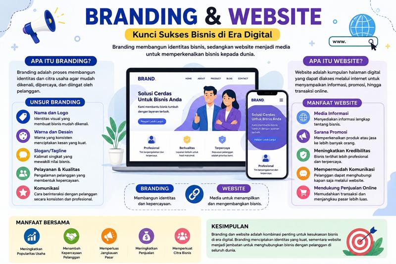 Branding dan Website sebagai Strategi Pemasaran Modern